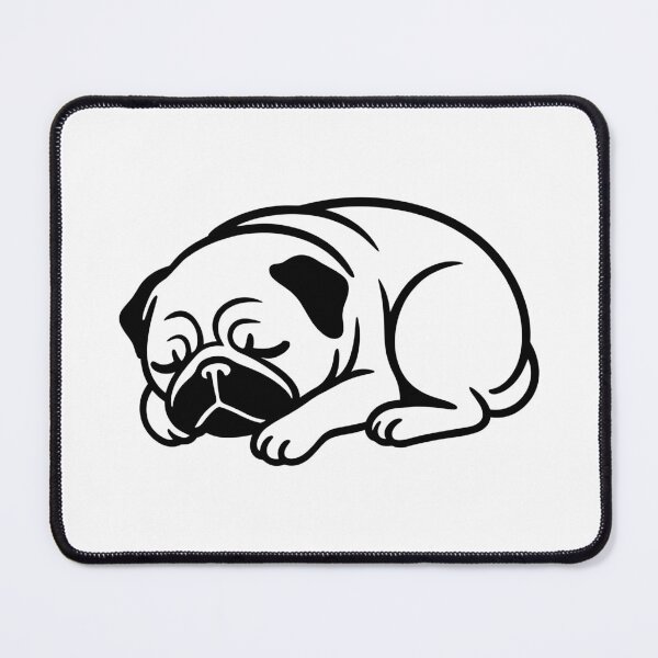 Item preview, Pug Sleeping designed and sold by theartfulaspie.