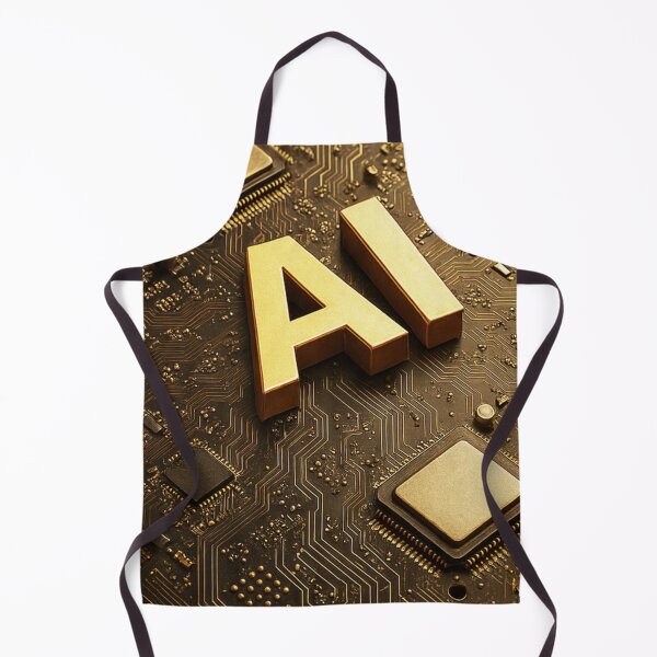Item preview, Golden AI on Circuit Board designed and sold by Czerkiz.