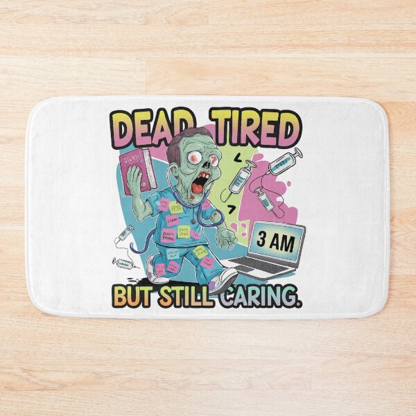 Item preview, funny nursing student Nursing Student Zombie designed and sold by Uglyandcute.
