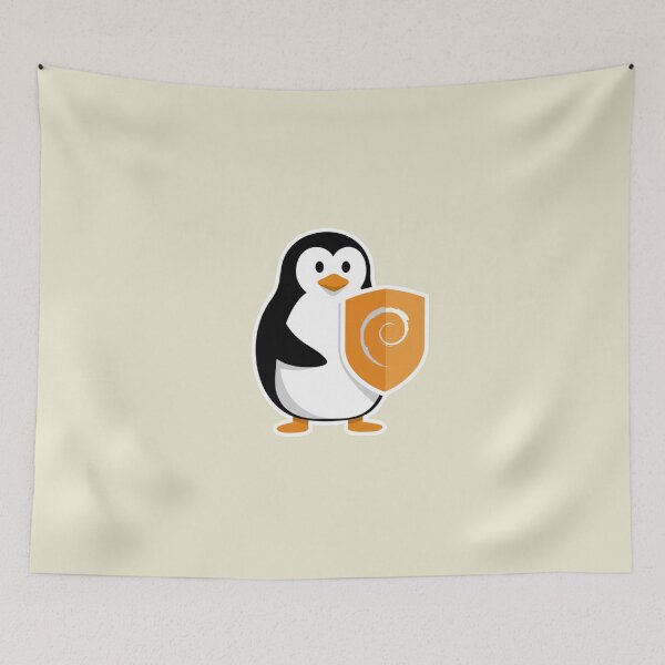 Item preview, Linux TUX Debian designed and sold by angoma.