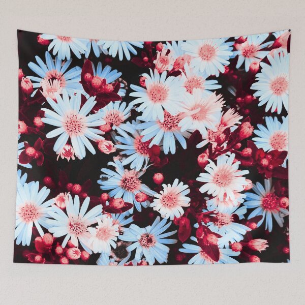 Item preview, Cute daisy wildflowers red tint edit designed and sold by Dryft7.