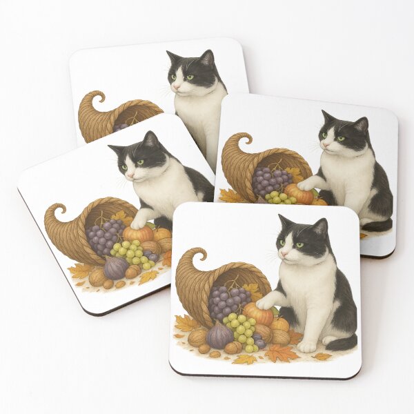 Item preview, Cat and Cornucopia designed and sold by IDBPG.