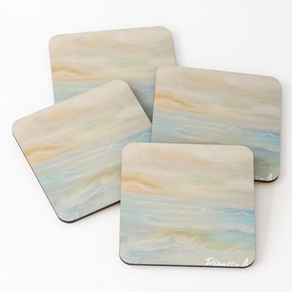 Item preview, Pastel seascape designed and sold by PipassoArt.