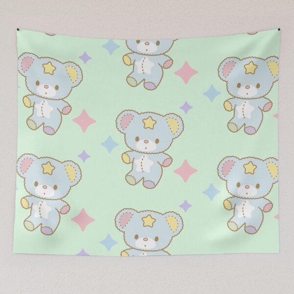 Item preview, Pastel Kawaii Star Bear | Cute Soft Blue Plush-Inspired Character designed and sold by Heavenly-Cloudz.