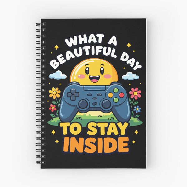 Item preview, Funny Gamer Sun – “What a Beautiful Day to Stay Inside” Video Game Controller designed and sold by pixelated_echoes.