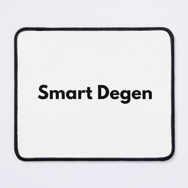 Item preview, Smart Degen – Meme Coin & Crypto Trading Lifestyle designed and sold by Jennah.