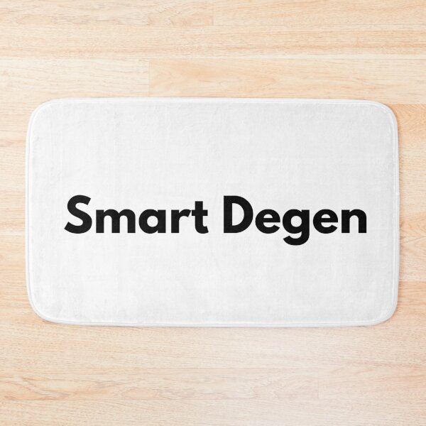 Item preview, Smart Degen – Meme Coin & Crypto Trading Lifestyle designed and sold by Jennah.