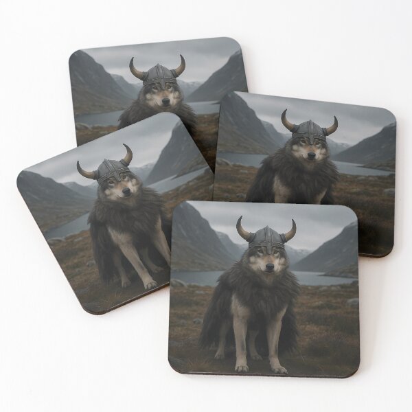 Item preview, Epic Viking Wolf Warrior in Armor designed and sold by NorseDrip.
