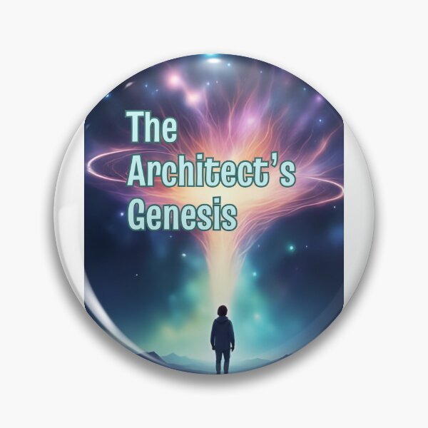 Item preview, The Architect's Genesis Book Cover Graphic Art designed and sold by dcohea.