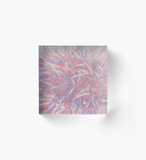 Grass in colour Acrylic Block