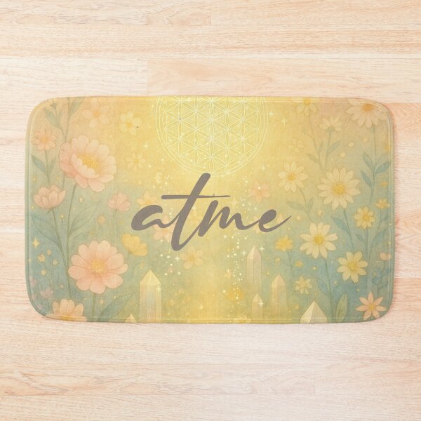 Item preview, Atme – Quarzgarten & Goldenes Licht / Breathe – Quartz Garden & Golden Light designed and sold by aluzia.design.