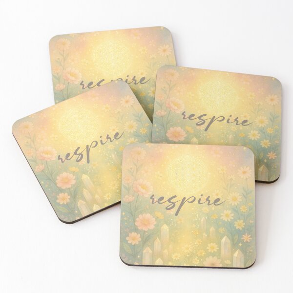 Item preview, Respira – Giardino di Quarzi e Luce Dorata / Breathe – Quartz Garden & Golden Light designed and sold by 	aluzia.design.