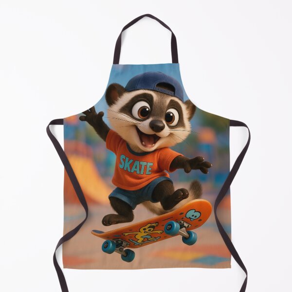 Item preview, Skater Black-Footed Ferret designed and sold by Sillytoe.