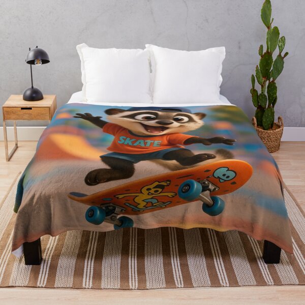 Item preview, Skater Black-Footed Ferret designed and sold by Sillytoe.