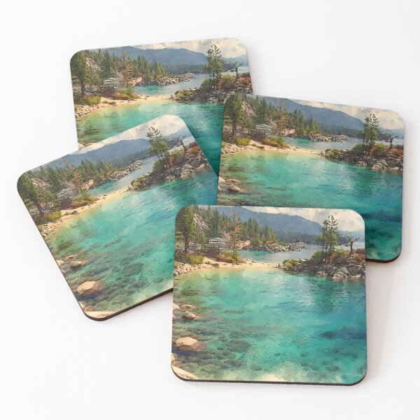 Item preview, Tranquil Waters of Lake Tahoe designed and sold by daila70.