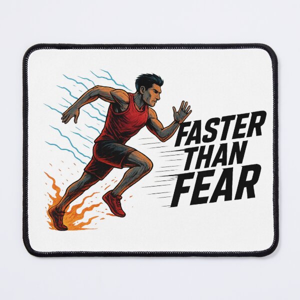Item preview, Faster Than Fear – Runner Energy designed and sold by BeenSavage.