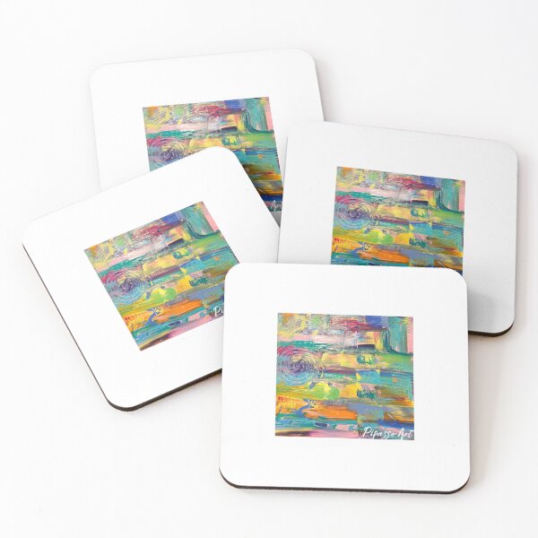 Item preview, Bold and bright abstract designed and sold by PipassoArt.