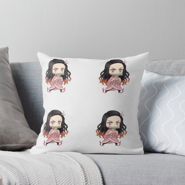 Artikelvorschau, Nezuko Kamado Chibi: Schützende Flamme entworfen und verkauft von AJ Valle Visuals.