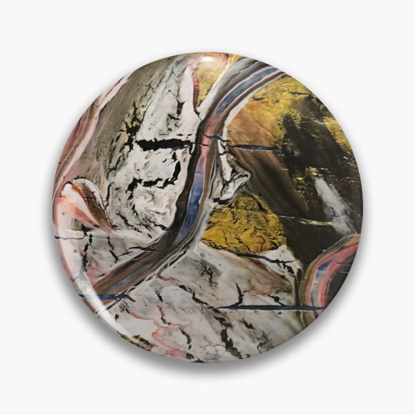 Item preview, Paint pouring gold black and red designed and sold by PipassoArt.