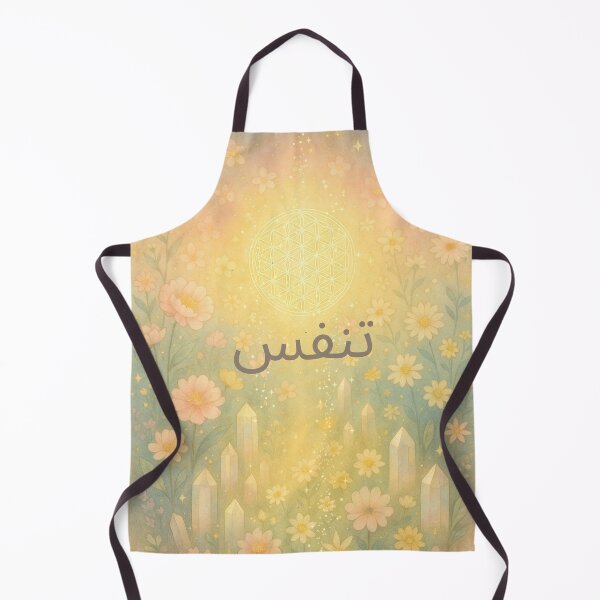 Item preview, Description: تنفّس – حديقة الكوارتز والضوء الذهبي - Breathe – Quartz Garden & Golden Light designed and sold by 	aluzia.design.
