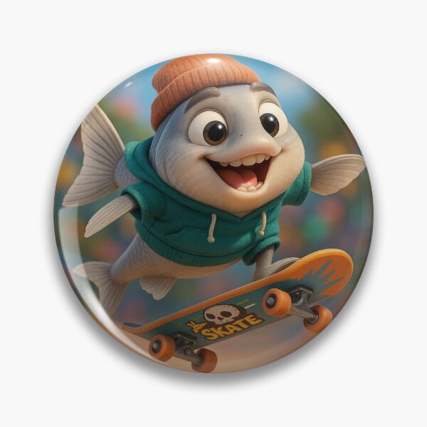 Item preview, Skater Bonefish designed and sold by Sillytoe.