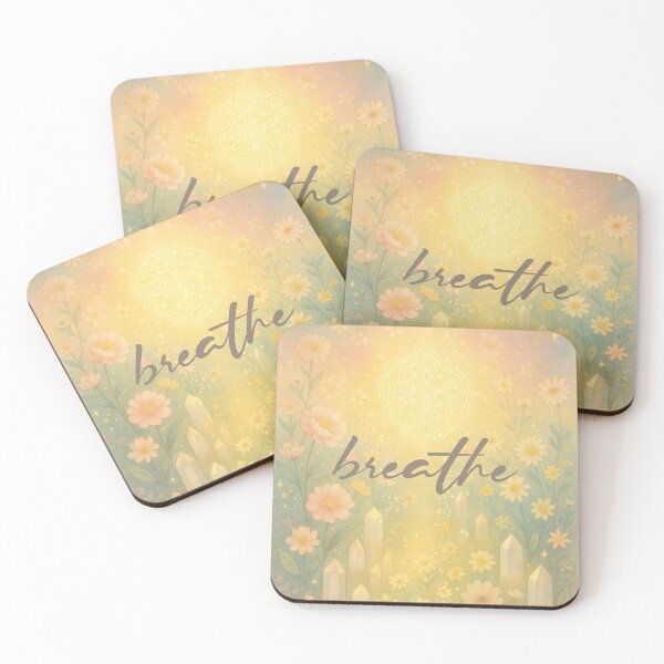 Item preview, Breathe – Quartz Garden & Golden Light designed and sold by 	aluzia.design.