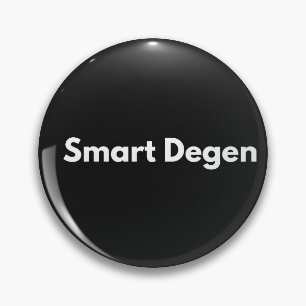 Item preview, Copy of Smart Degen – Meme-Coin & Crypto Trading Lifestyle designed and sold by Jennah.