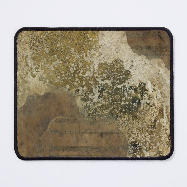 Item preview, Wabi-Sabi Earth - Abstract organic artwork with muted earthy tones textured layers and collage designed and sold by Printpix.