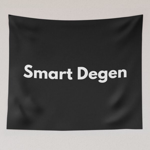 Item preview, Copy of Smart Degen – Meme-Coin & Crypto Trading Lifestyle designed and sold by Jennah.