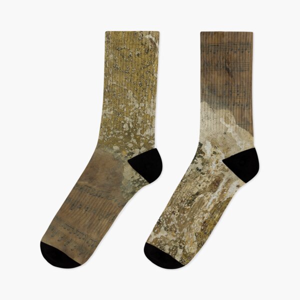 Item preview, Wabi-Sabi Earth - Abstract organic artwork with muted earthy tones textured layers and collage designed and sold by Printpix.
