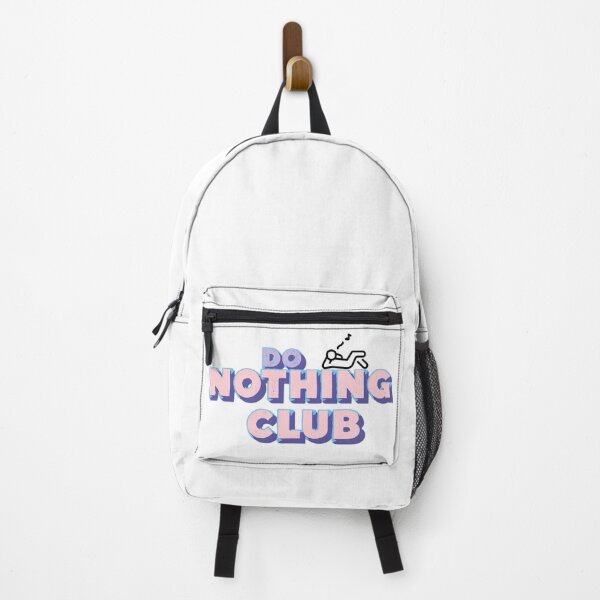 Item preview, Do Nothing Club Minimalist Design designed and sold by Naro Hive.