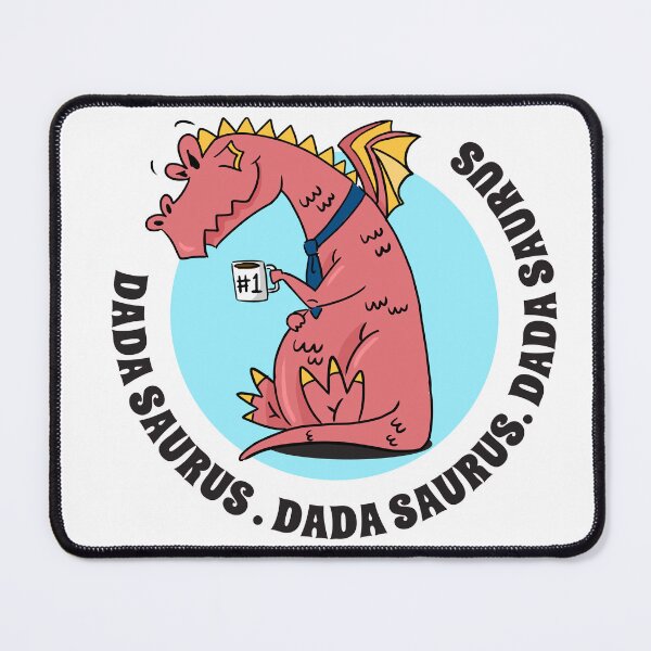 Item preview, The Mighty Dada Saurus - King of Dads designed and sold by Cookiezoo.