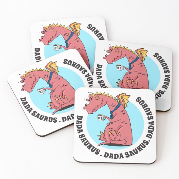 Item preview, The Mighty Dada Saurus - King of Dads designed and sold by Cookiezoo.
