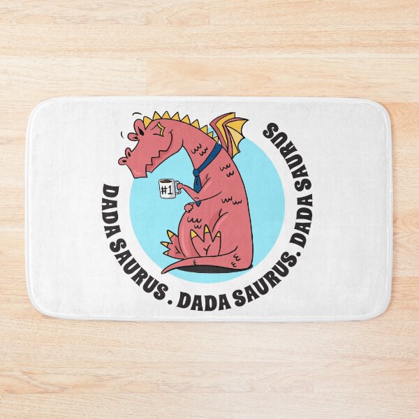 Item preview, The Mighty Dada Saurus - King of Dads designed and sold by Cookiezoo.