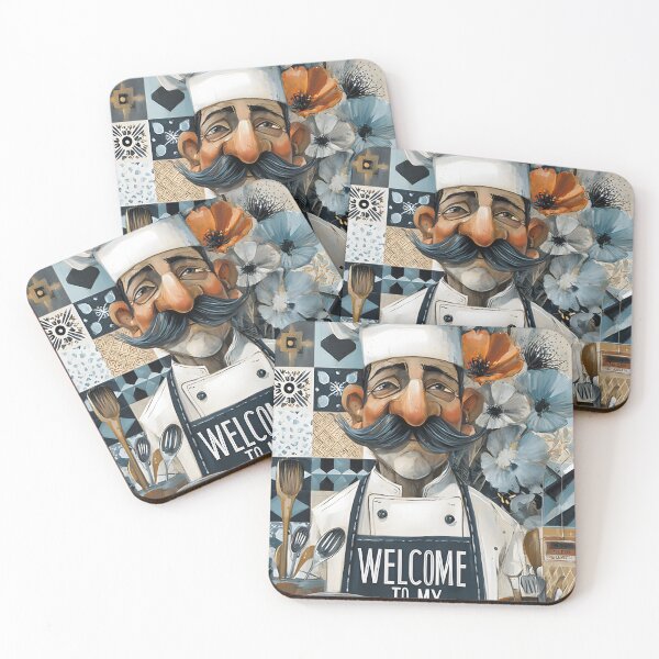 Item preview, Charming chef welcomes you to a vibrant kitchen designed and sold by Artessie.