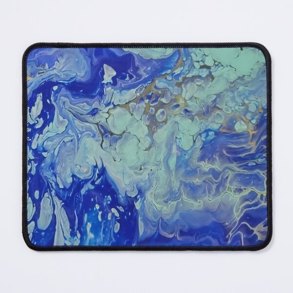 Item preview, Cell pouring blue acrylic designed and sold by PipassoArt.