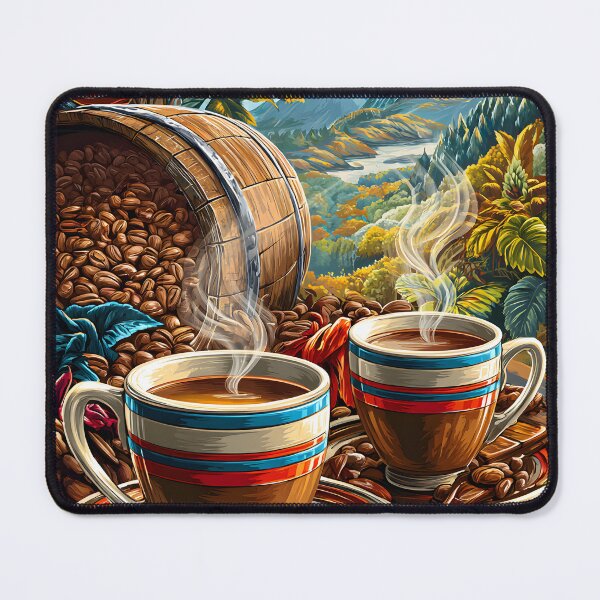 Item preview, Delicious Colombian Coffee Artwork Featuring Cups designed and sold by Artessie.