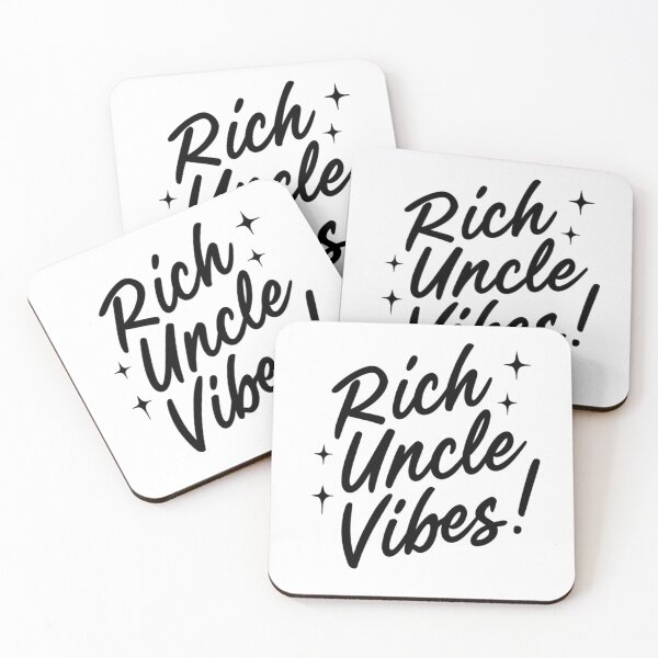 Item preview, Rich Uncle Vibes – Funny Cool Money Quote T-Shirt & Gift Design designed and sold by WHDProduction45.