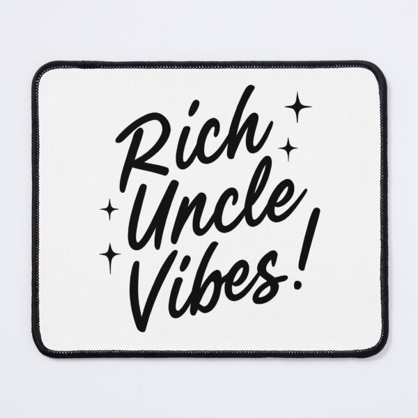 Item preview, Rich Uncle Vibes – Funny Cool Money Quote T-Shirt & Gift Design designed and sold by WHDProduction45.