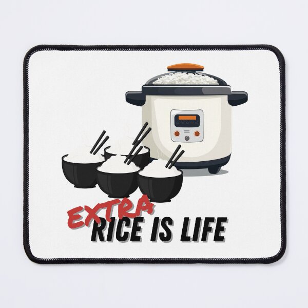 Item preview, Funny Asian Food Shirt “EXTRA” Rice Cooker and Bowl Design for Rice Lovers and Asian Cultural Humor designed and sold by myfavoritesm4.