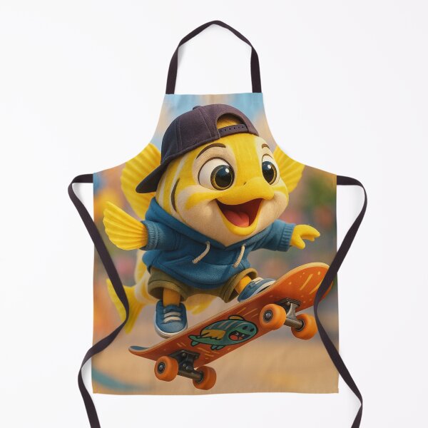 Item preview, Skater Butterfly Fish designed and sold by Sillytoe.