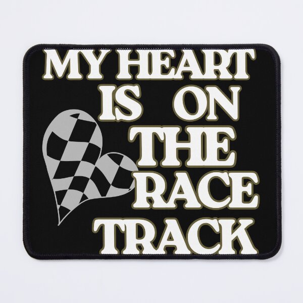Item preview, My heart is on the track designed and sold by TaraPen.