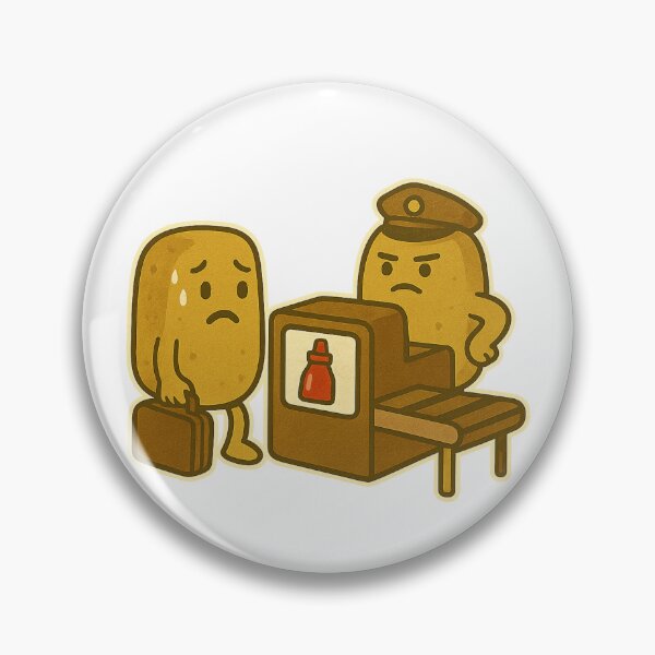 Item preview, Security Check – Hash Brown Scare designed and sold by Tater Tales.