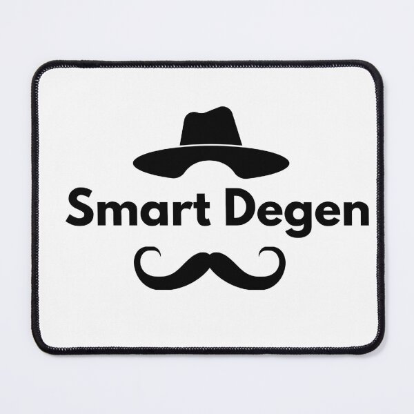 Item preview, Smart Degen Vibes – Meme Coin & Crypto Trading Statement designed and sold by Jennah.