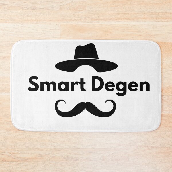 Item preview, Smart Degen Vibes – Meme Coin & Crypto Trading Statement designed and sold by Jennah.