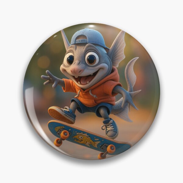 Item preview, Skater Chimaera Fish designed and sold by Sillytoe.