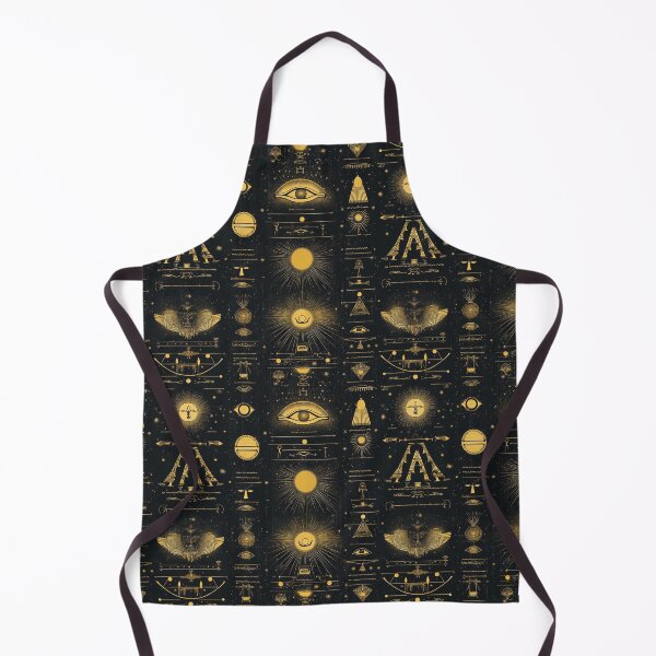 Item preview, Ancient Egypt Glyphs Celestial Pattern designed and sold by LabMandala.