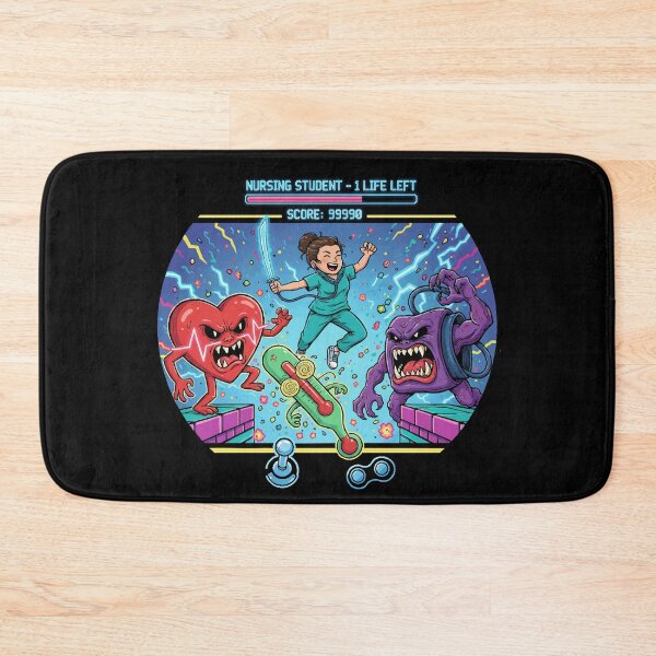 Item preview, funny nursing student Vital Signs Boss Fight designed and sold by Uglyandcute.
