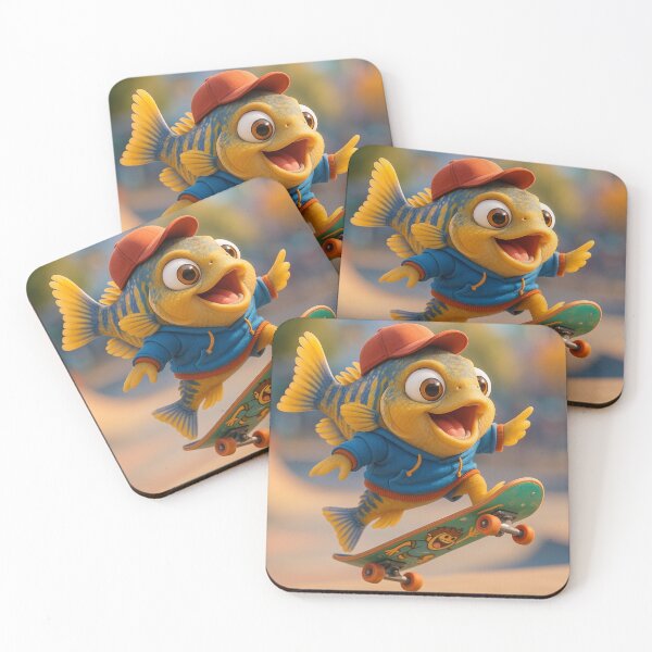 Item preview, Skater Cichlid Fish designed and sold by Sillytoe.