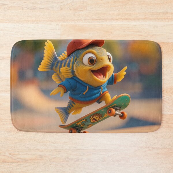 Item preview, Skater Cichlid Fish designed and sold by Sillytoe.